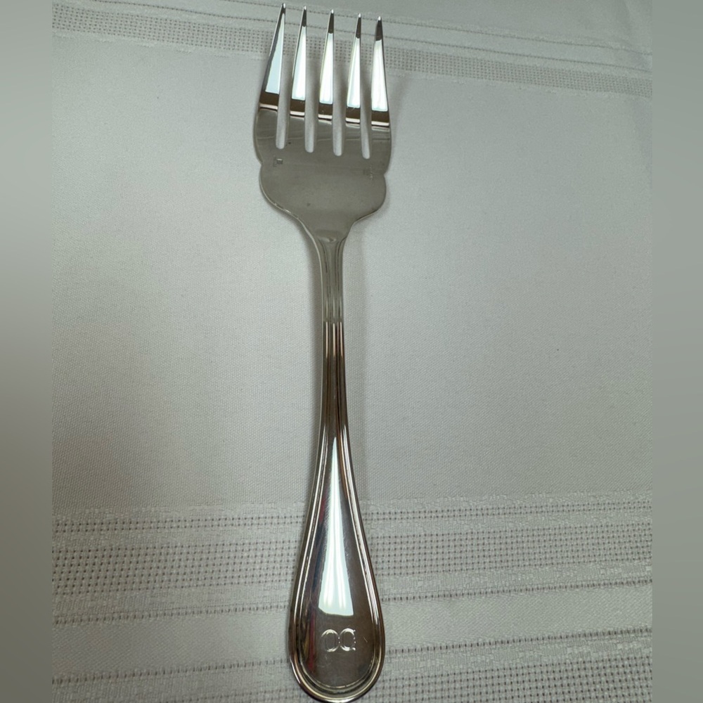 Christofle Silverplated Fish Serving Fork